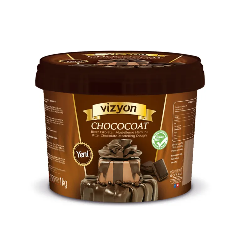 Vizyon Modelling Chocolate, Dark, 1kg