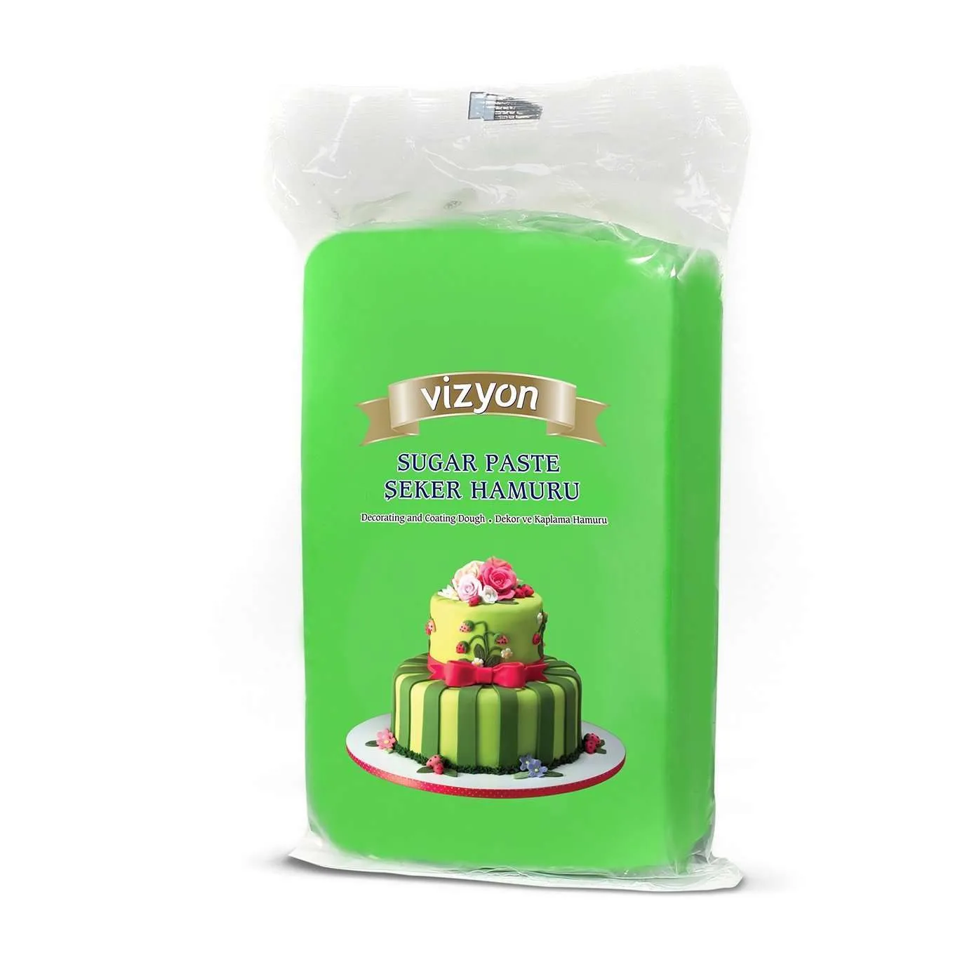 Vizyon Fondant, Green, 1kg