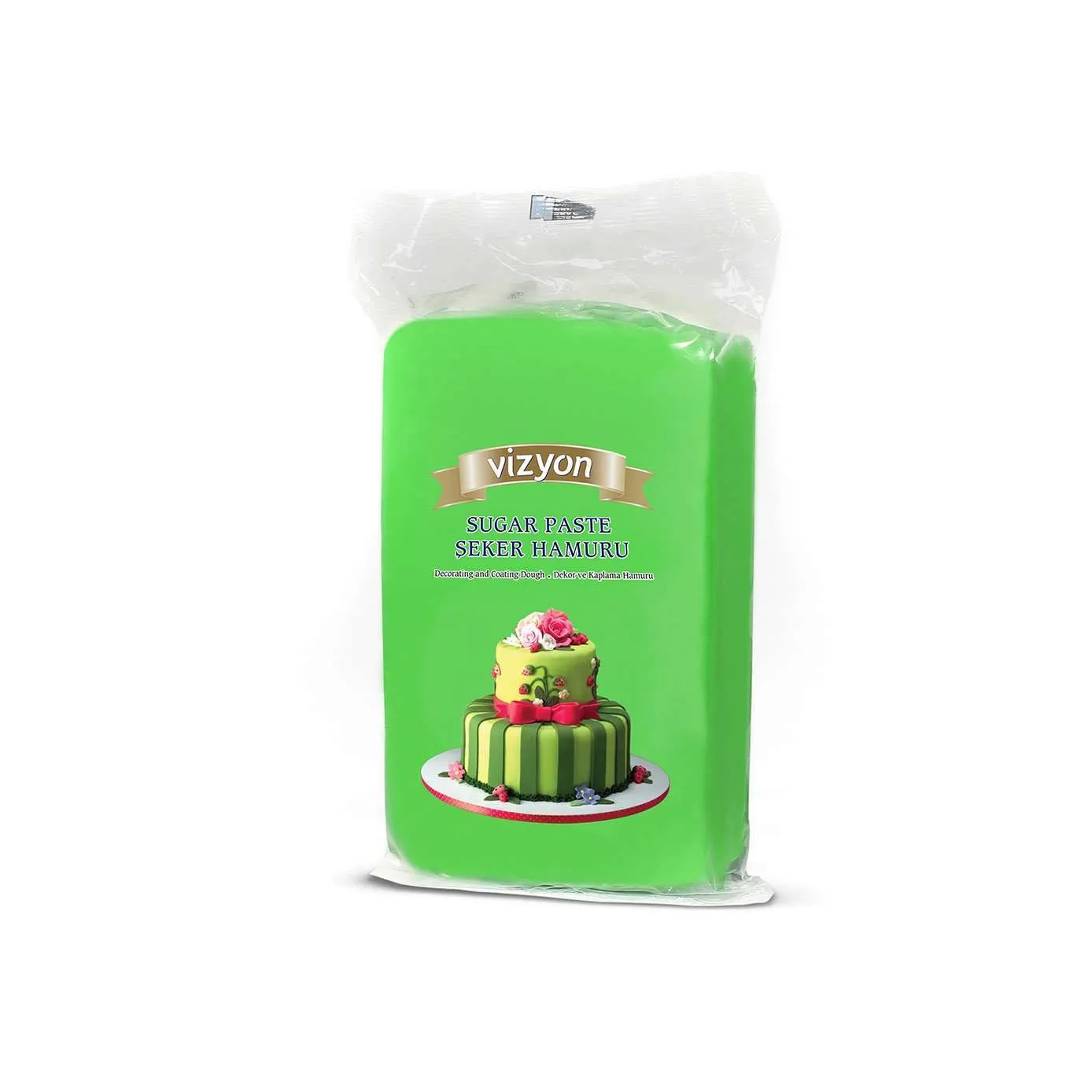 Vizyon Fondant, Green, 250g
