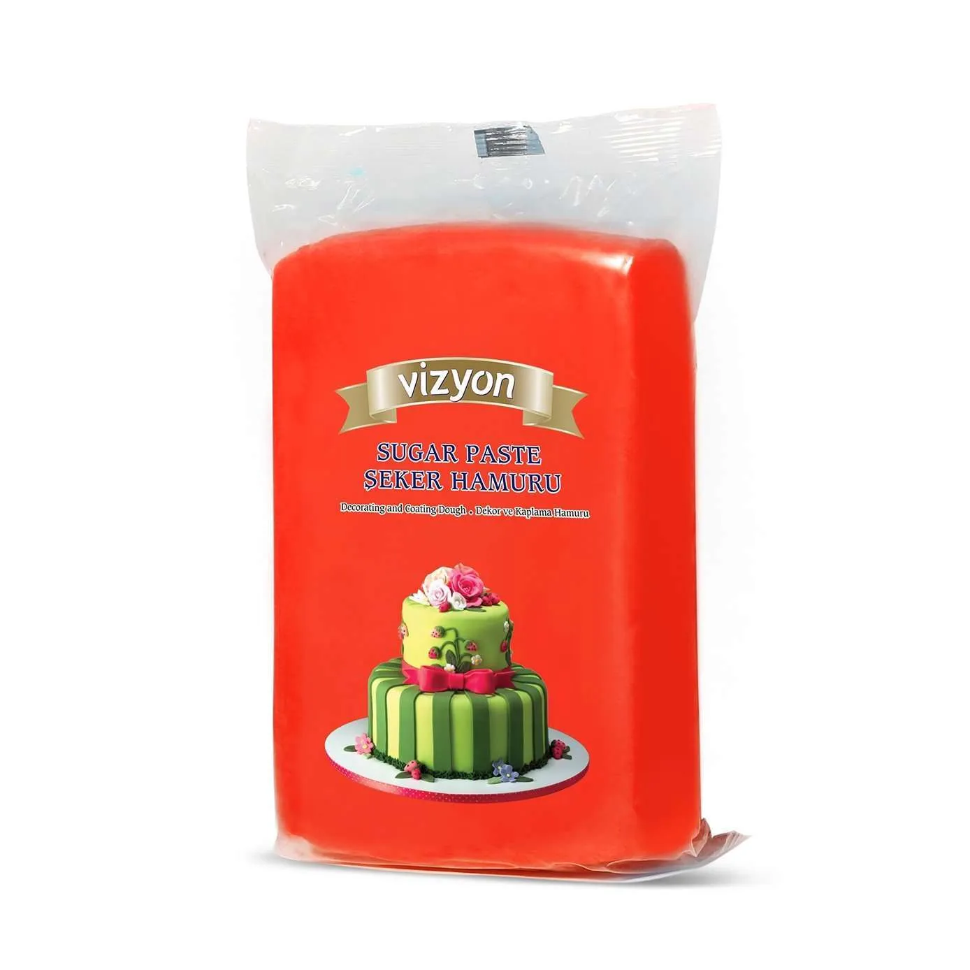 Vizyon Fondant, Red, 1kg