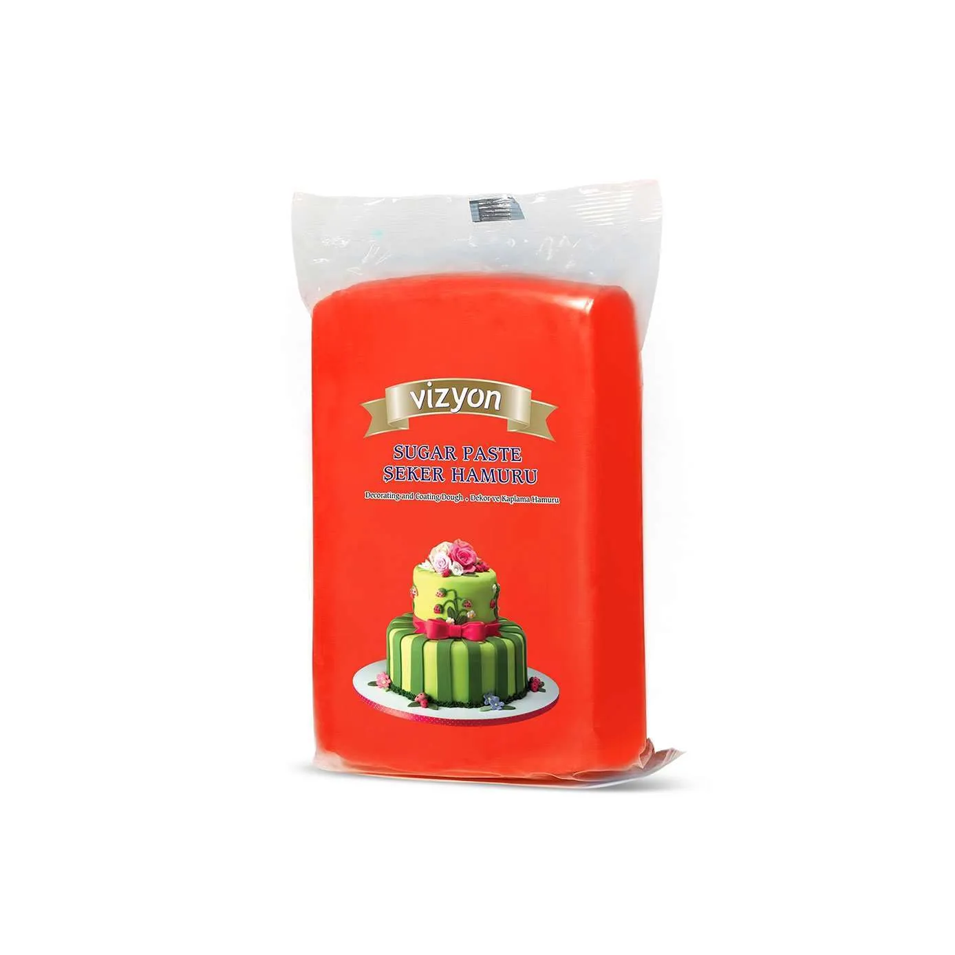 Vizyon Fondant, Red, 250g