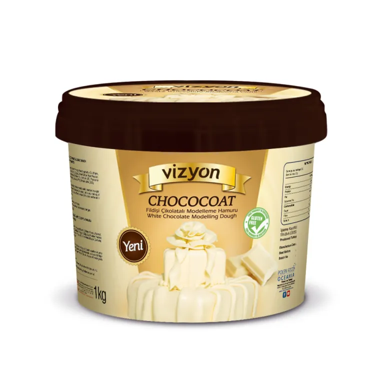 Vizyon Modelling Chocolate, White, 1kg