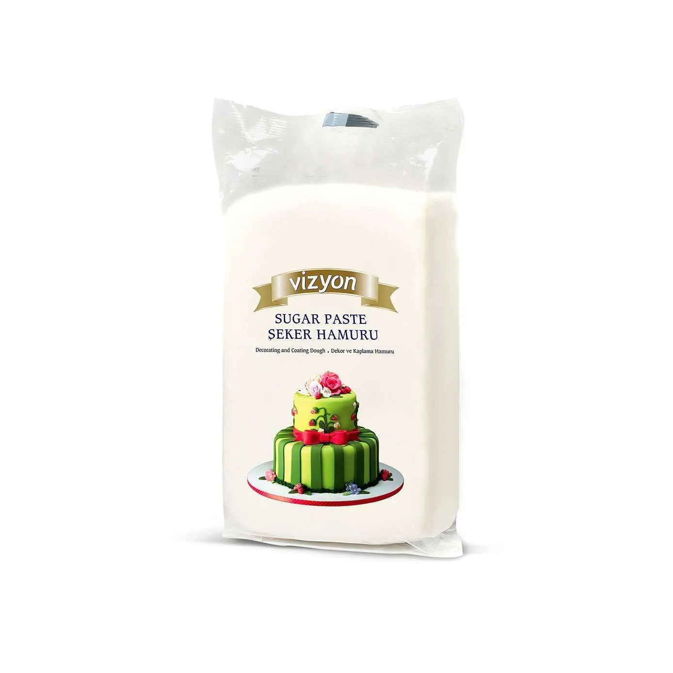 Vizyon Fondant, White, 250g