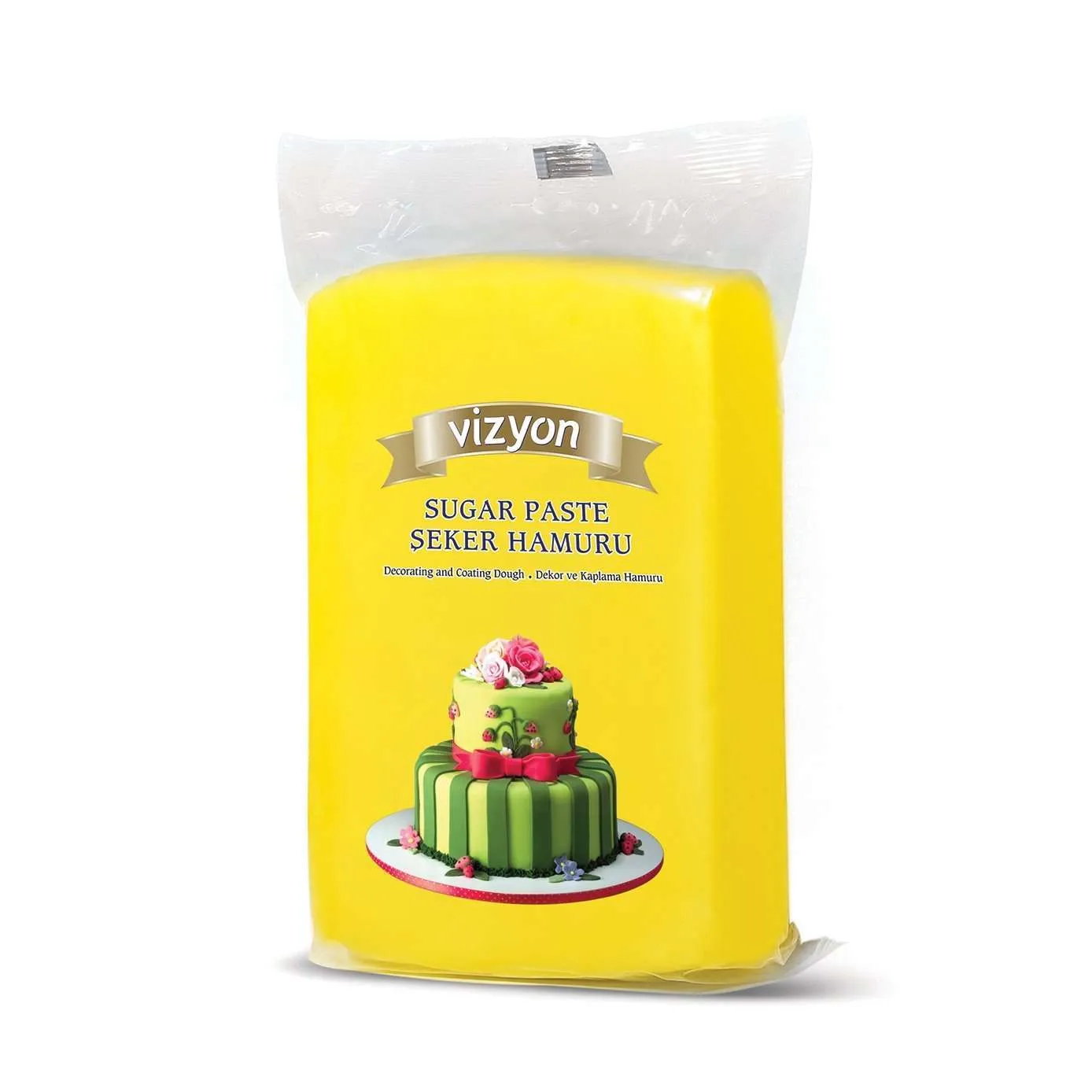 Vizyon Fondant, Yellow 1kg