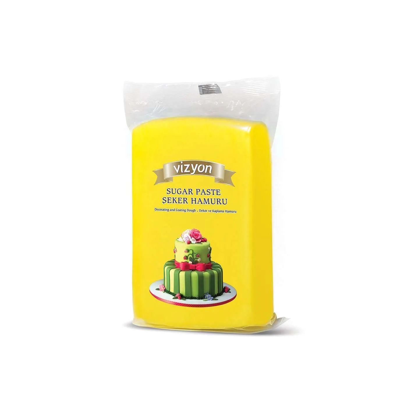 Vizyon Fondant, Yellow, 250g